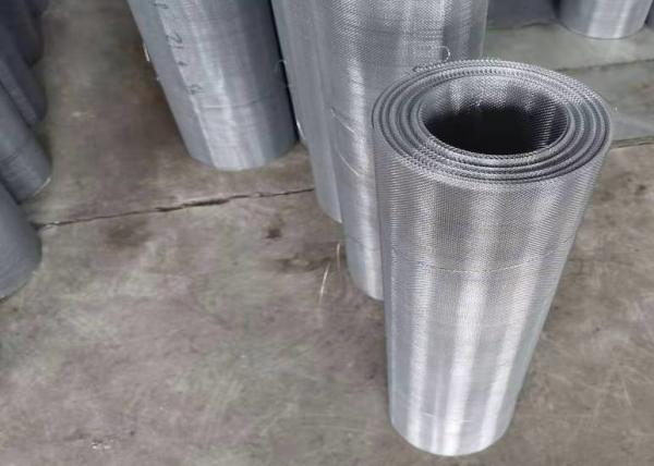 Lengh 50m Plain Weave Wire SS201 Stainless Steel Woven Wire Mesh