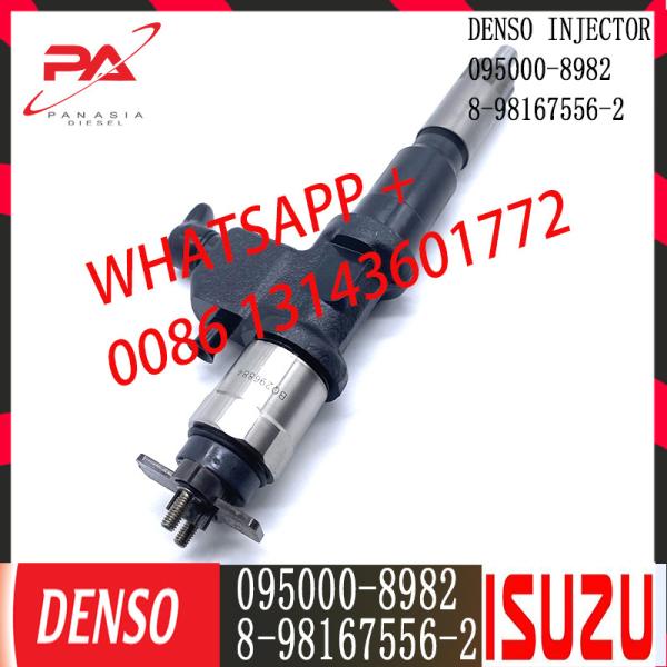 Genuine and new fuel injector 095000-8980 095000-8981 095000-8982 8-98167556-2 for ISUZU 6WG1 Engine