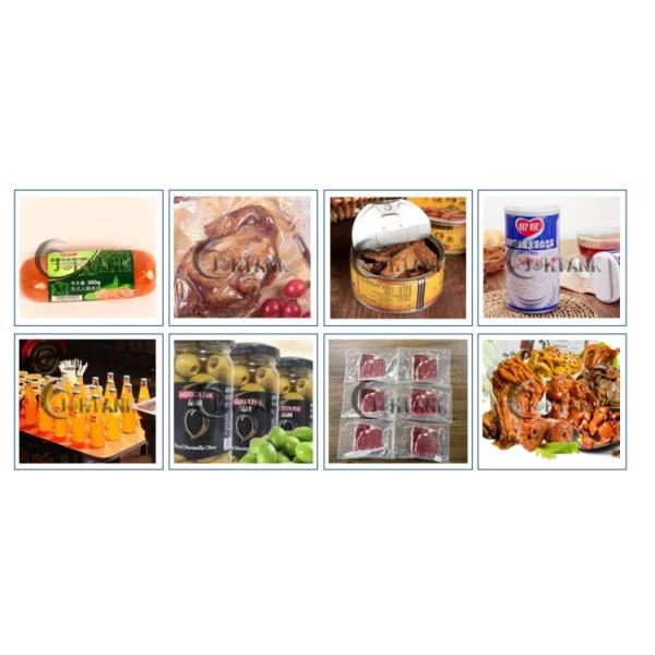 Законсервированное управление PLC стерилизатора реторты автоклава еды тунца