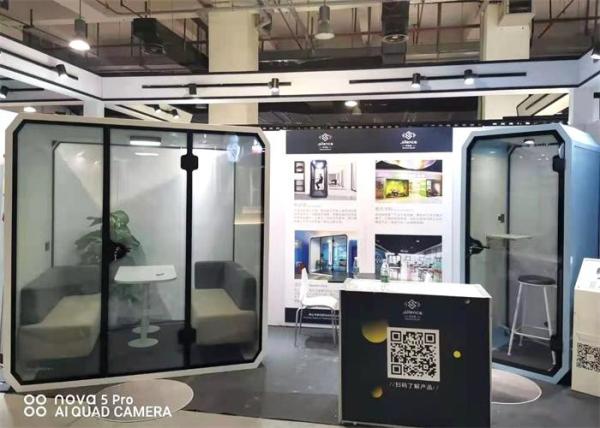 Mobília comercial móvel de encontro à prova de som acústica da vagem