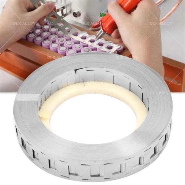 Pure Nickel Strip For 18650 21700 26650 32650 32700 Batteries 1P/2P/3P/4P/5P/6P
