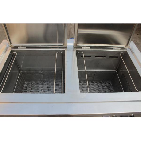 77 Liter Ultrasonic Industrial Cleaning Equipment With Hot Air Drying Tank , 28kHz / 40kHz
