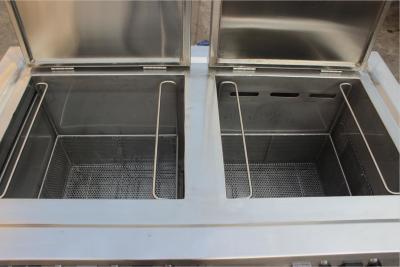 77 Liter Ultrasonic Industrial Cleaning Equipment With Hot Air Drying Tank , 28kHz / 40kHz