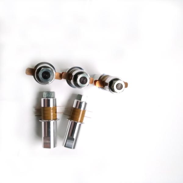 28khz High Power Ultrasonic Welding Transducer For Ultrasonic Welding Gun 100W-4200W High Power Ultrasonic Transducer , Ultrasonic Welding Equipment 28khz