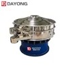 Chemical Grade 304 Stainless Steel Gyroscopic Sieve Separator for Plastic Resin Powder and Granule Grading, Multi-deck Circular Vibrating Screen Sifter with Dust-proof Cover and Low Noise Operation