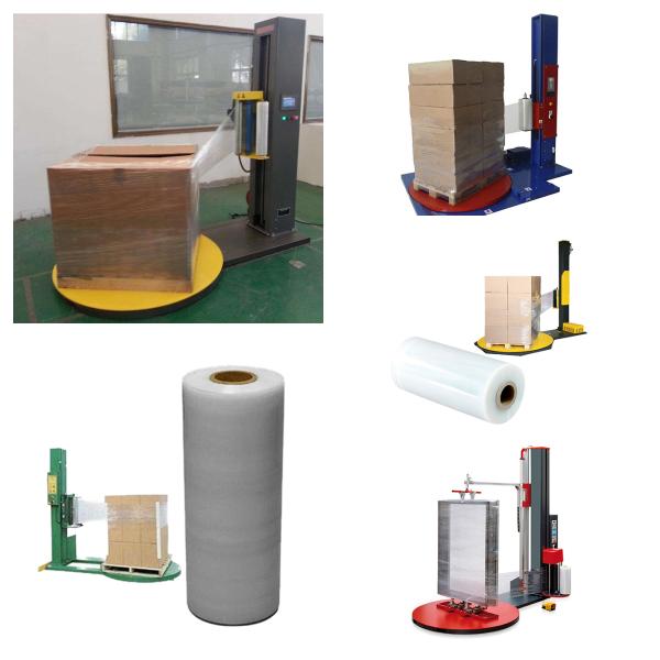 Machine LLDPE Pre Stretch Wrap Film For Pallet Wrapping