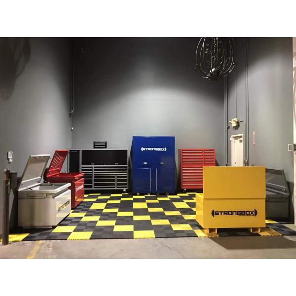 5 дюймов PU кастеры тяжелой работы инструментальный склад гараж рабочий стол и шкафы инструментов тележки Система настройки