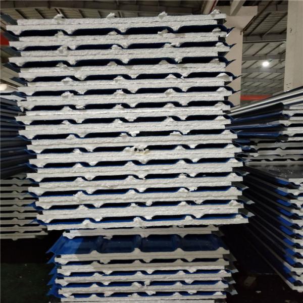 prefab home roof 30mm eps silver paper sandwich panel building materials