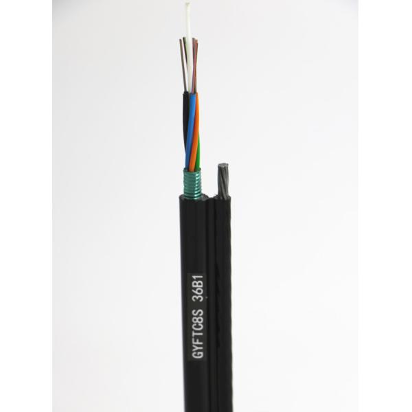 Диаграмма 8 ядра кабеля етернет ГИФТК8С 24 оптического волокна связи ЛАН само- поддерживая