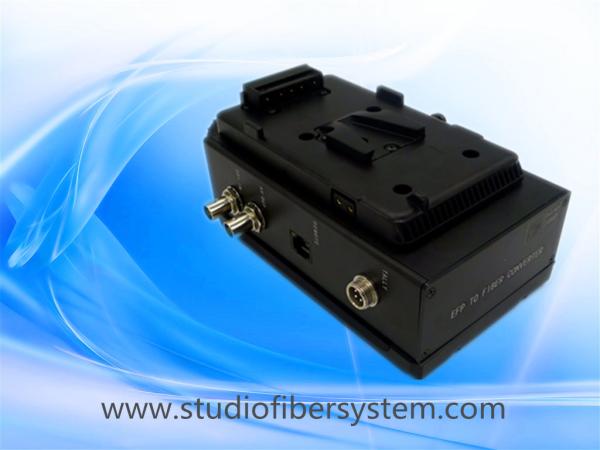 Studio camera fiber system for JVC cameras working with Datavideo MCU-100J control unit