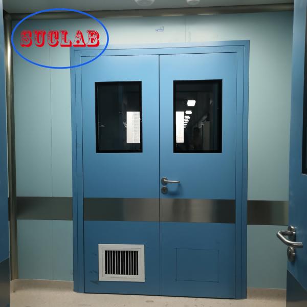 Hospital Antirust Operation Theatre Door , Chemical Resistant Surgery Room Door