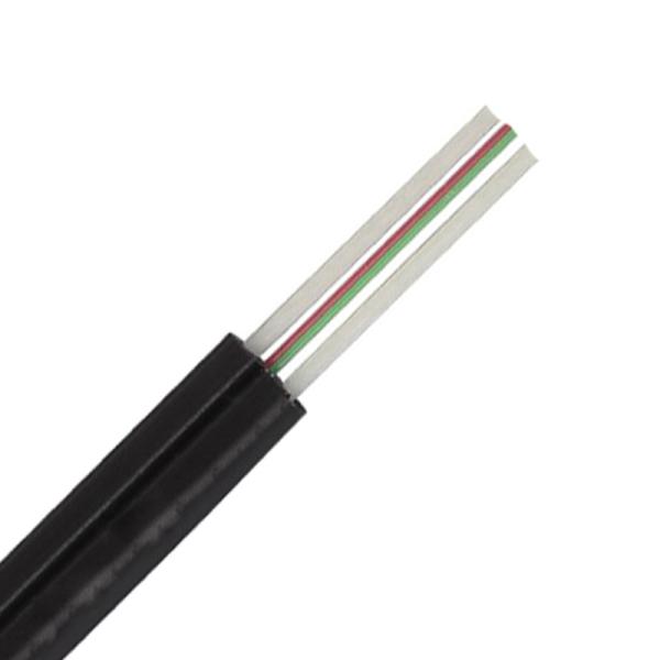 G.657A2 GJXFH Indoor FTTH Drop Cable 4 Core Single Mode Fiber Optic Cable