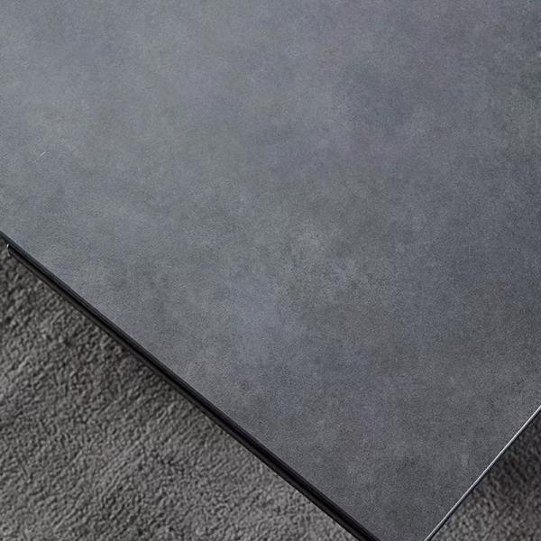 StylishExtend Rectangular Ceramic Marble Dining Room Table