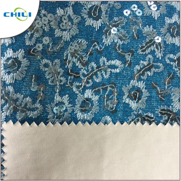 Sequins Glitter Wall Fabric , Glitter Pattern Wallpaper Textured Moisture Proof