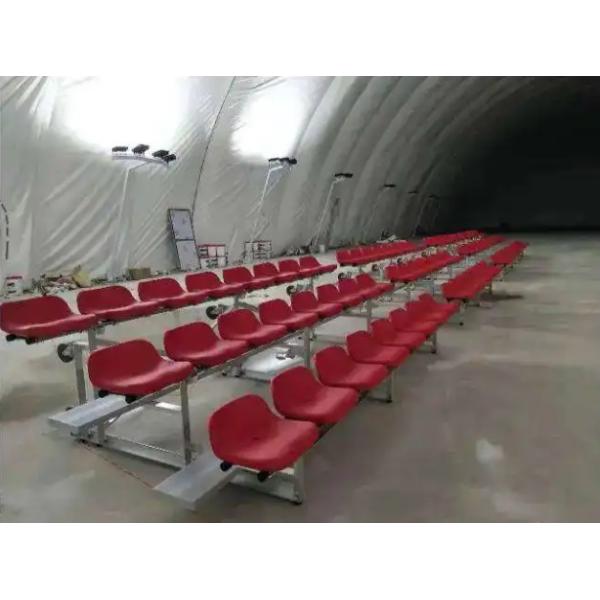 Structure en acier Salle de sport Design complet Football avec sièges