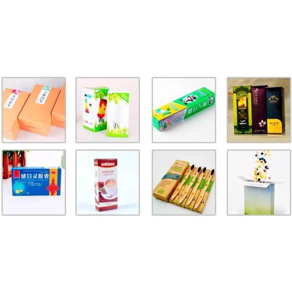 Линия упаковки машины быстрой скорости коробки ткани автоматическая Картонинг малошумная