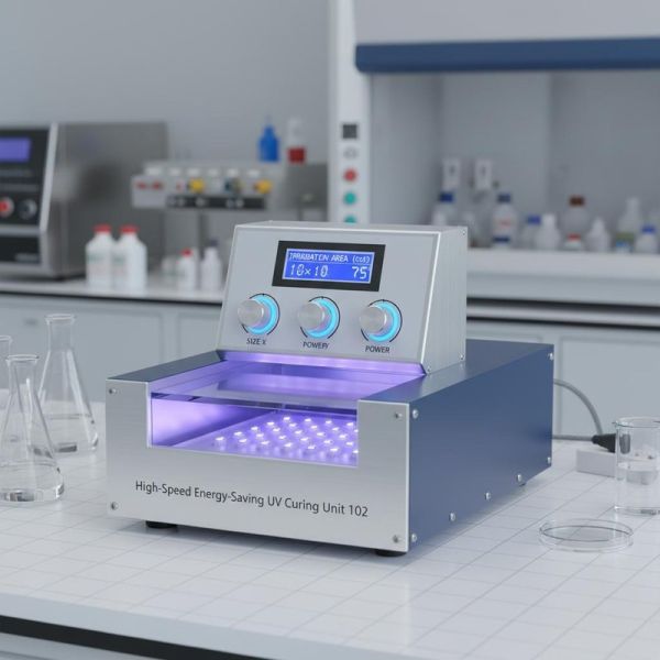 High-Speed Energy-Saving UV Curing Unit 102 with Customizable Irradiation Area for Lab to Pilot Scale Applications