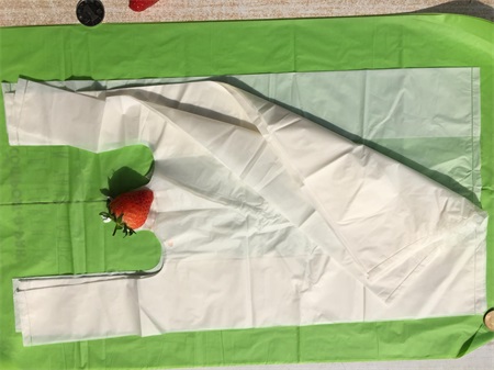 Large Biodegradable Check-Out T-Shirt Bag