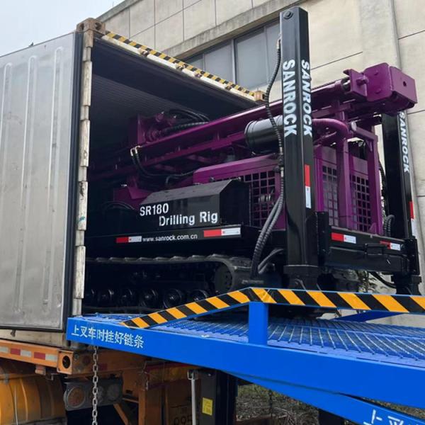 Буровая установка водяной скважины скважины 180m буровых установок глубоководья портативная гидравлическая