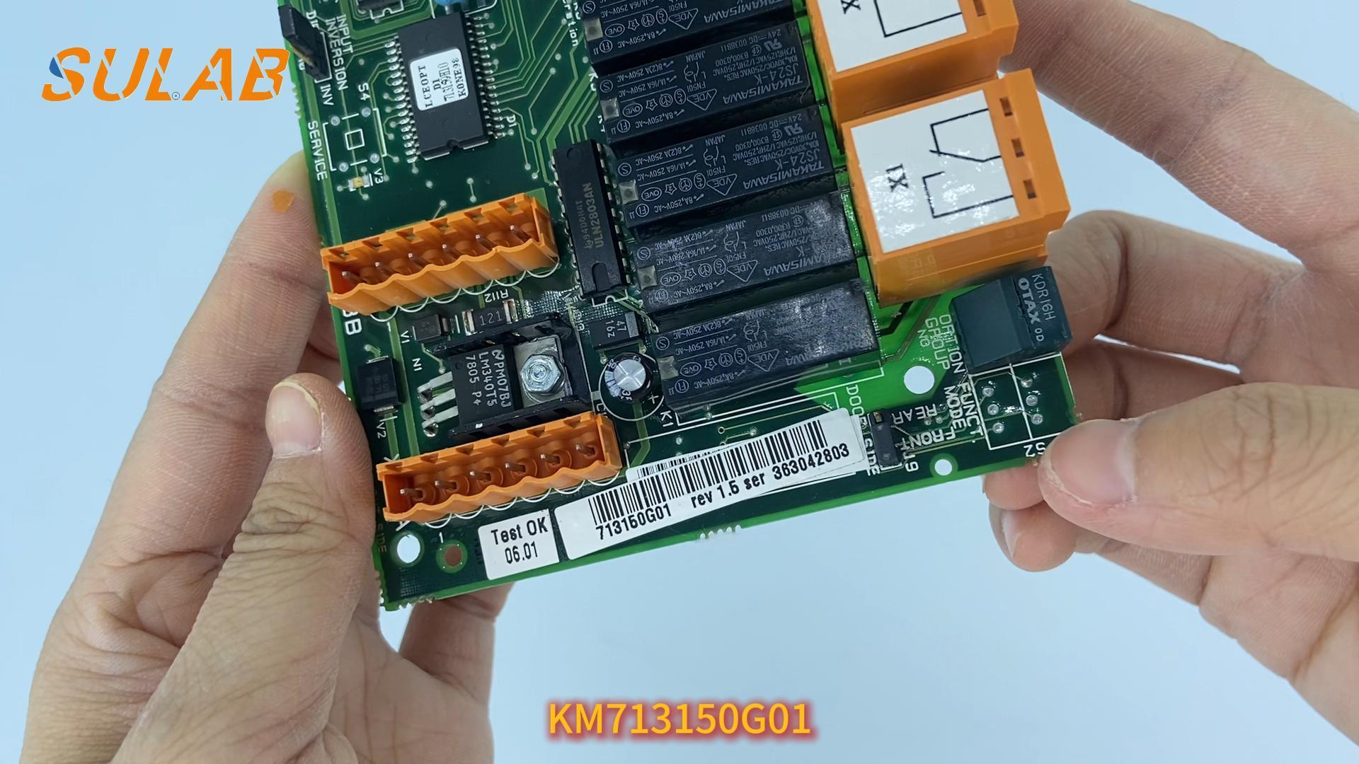 KONE Elevator Fire Control Board KM713150G01 PCB for Emergency Evacuation & Firefighter Service Mode