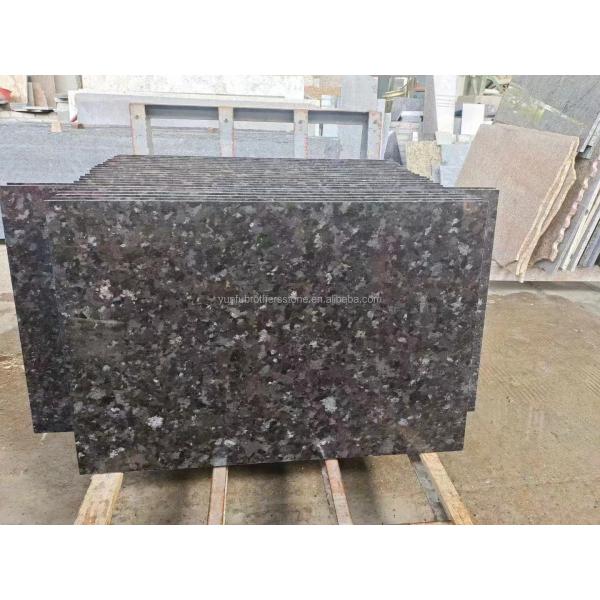 Villa Graphic Design using Natural Shangri-La Black Granite Stone from African Quarry