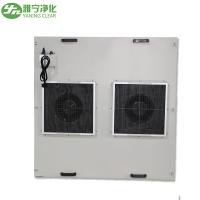 O CE ISO14644-1 padrão da sala de limpeza de YANING certificou a parede do teto do projeto da unidade de filtro do fã do purificador FFU Hepa do ar do fluxo laminar