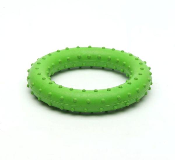 Eco Round Rubber Rubber Chew Toys For Dogs Without Teeth BSCI Approved