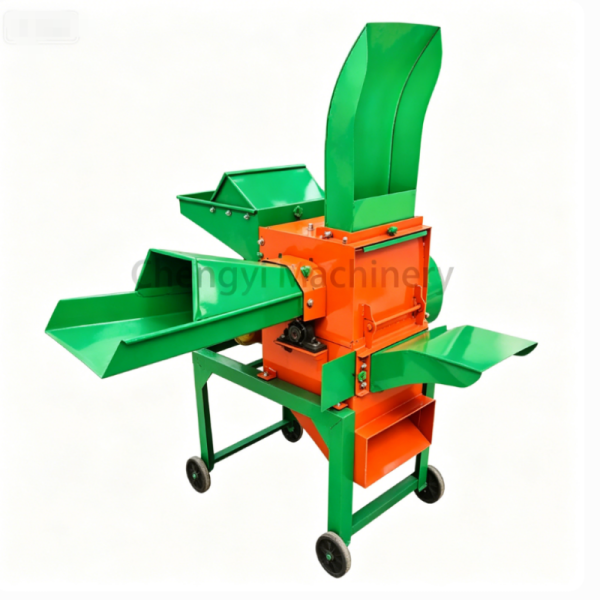 Alloy Steel Chaff cutter with grinder Crop Slicer Safe Operation Silage Making Livestock Farms