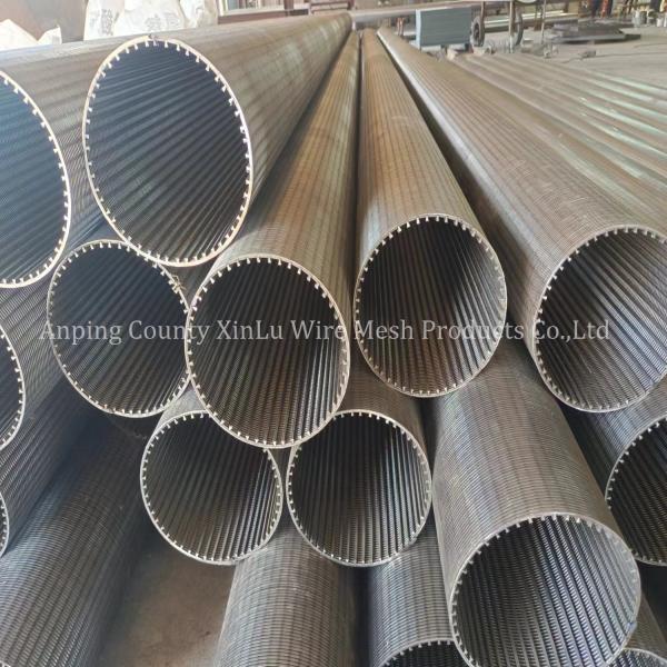 Stainless Steel Sand Control Johnson Wire Screen Tube for Oil Pump Drilling