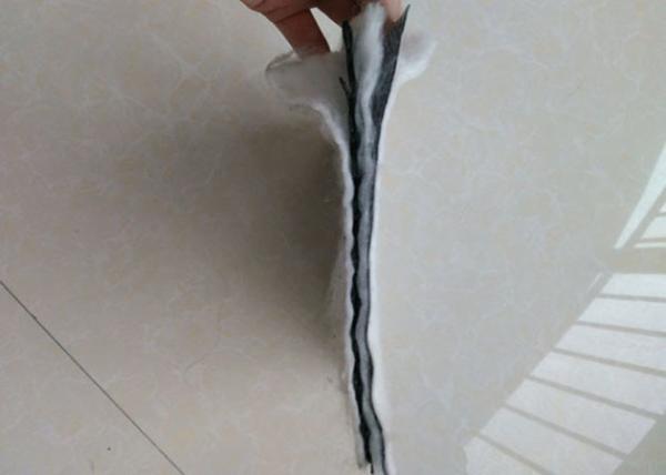 HDPE 3D Composite Geonet / Geocomposite Drain Width 1 - 4m with white geotextile