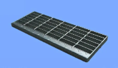 T3 Type Steel Grate Stair Treads 30mm Bearing Bar Pitch