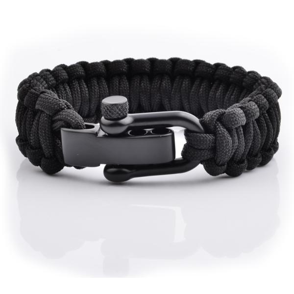 550 Paracord Survival Bracelet Customized Request Adjustable Polyester Rope Wristband