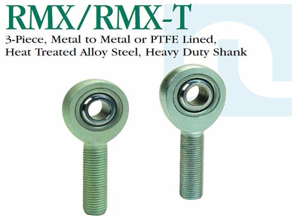 RMX/RMX - as extremidades de Rod resistentes da precisão de T, PTFE alinhado rosquearam extremidades de Rod contínuas