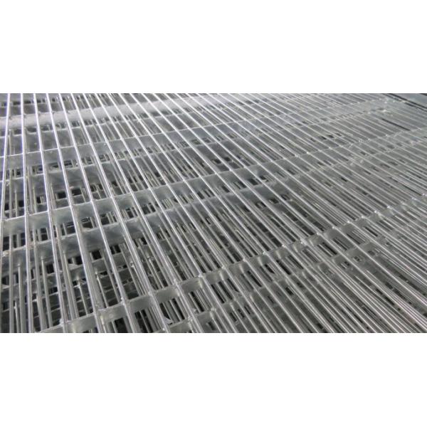 Tailor Made Silver Pressure Welding Galvanized Steel Grating For Plant Platform