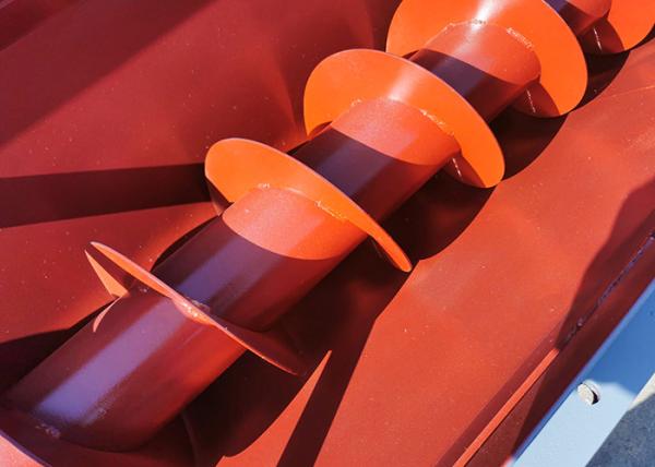 Chemical Plant Using U Trough Screw Conveyor System For Powder