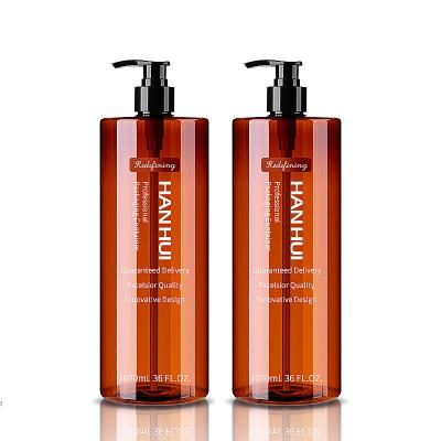 Logo Large Capacity Plastic Shampoo feito sob encomenda engarrafa com distribuidor