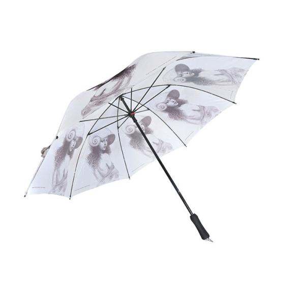 30 ручной выдвиженческой дюймов ручки ЕВА логотипа клиента зонтиков гольфа