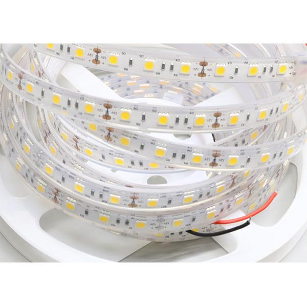 Luces de tira flexibles de SMD5050 60 LED, tiras flexibles de 12 voltios LED