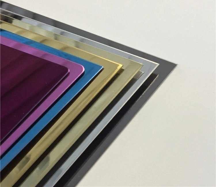 PVC 1mm Cold Rolled 316ti 304 Stainless Steel Sheets 4x8