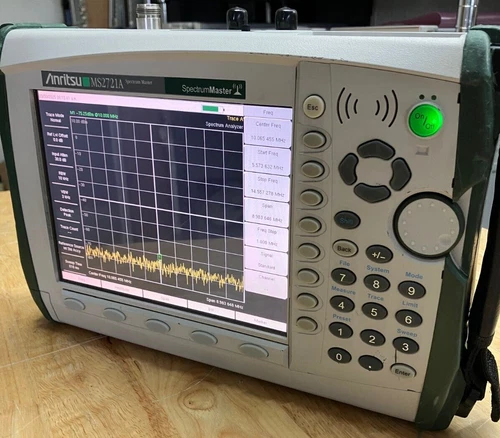 Anritsu MS2721A Fully-functional Handheld Spectrum Analyzer with 100 kHz to 7.1 GHz Frequency Range