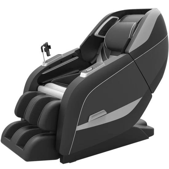 4D 125cm Long L Track Massage Chair With Automatic Extendable Legrest