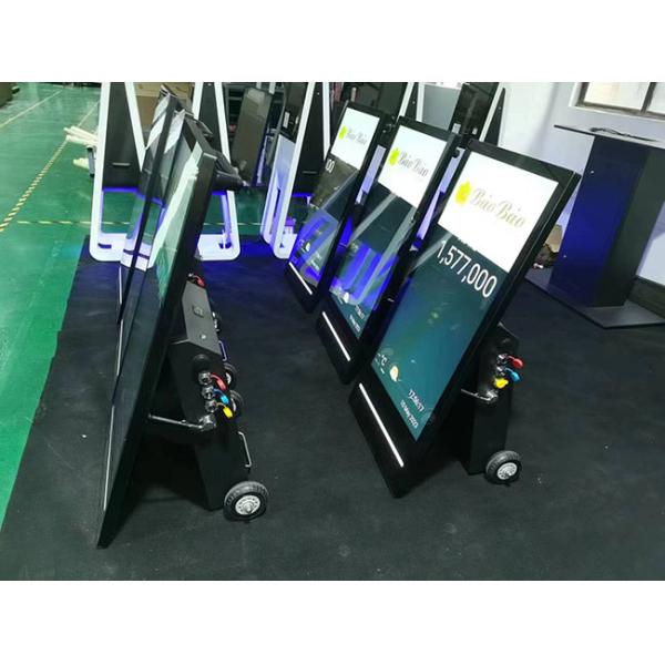 43 Inch Outdoor Exterior Digital Menu Board Lcd Digital Display 2500nits Advertising Digital Signage Kiosk