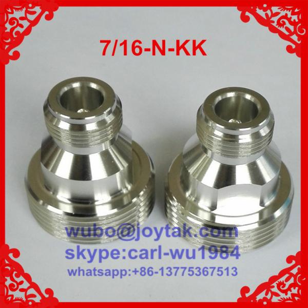 DIN 7/16 adaptor All brass DIN 7/16 female to N female adaptor