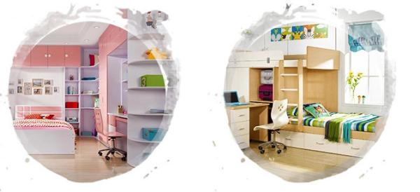 Custom home furniture children wooden double bed designs bunk beds with storage drawers