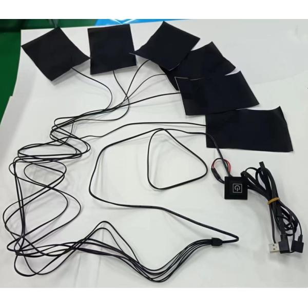 6 In 1 Clothes Heating Pads 10x15cm Cable Length 1M Max Temperature 50 Degree