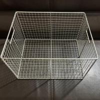Panier de rangement métallique en treillis métallique spéciale personnalisée