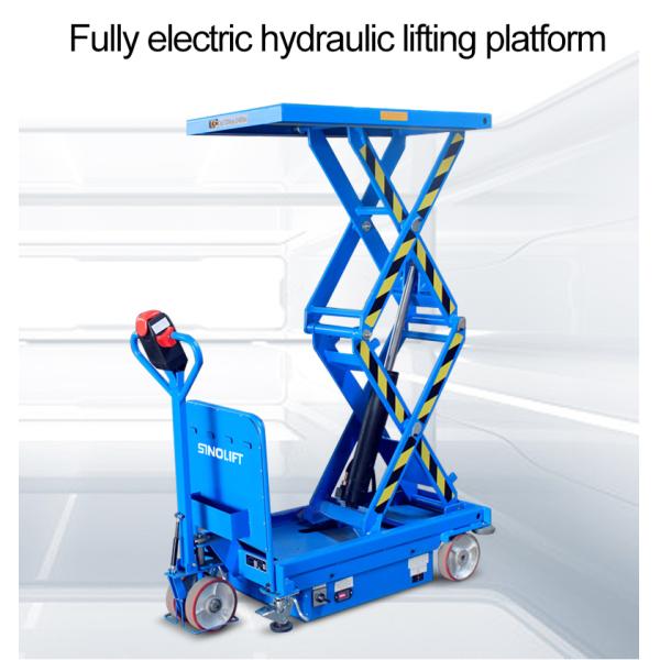 Sinolift ESS series Full electric scissor lift table truck