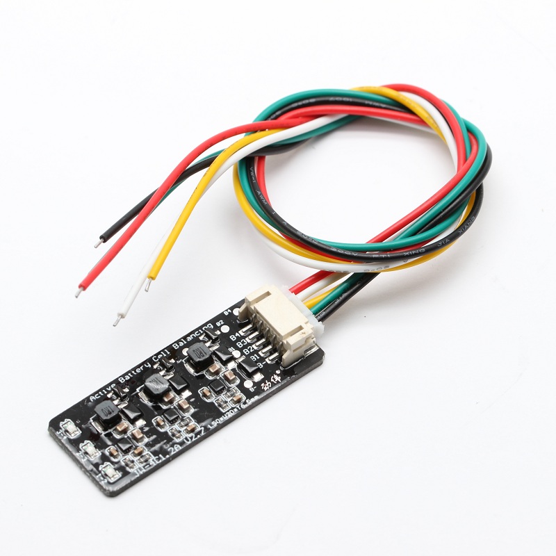 4S 12V Lifepo4 Li Ion Battery Active Cell Balancer With Active Balancing Current 1.2A