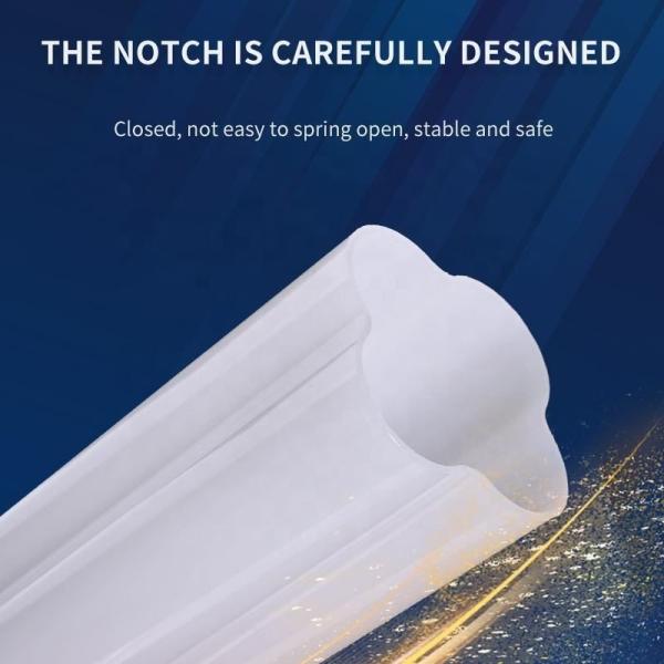 PC Diffused Tube Flexible Profile Tube Cover Shaped Profiles Plastic Customized