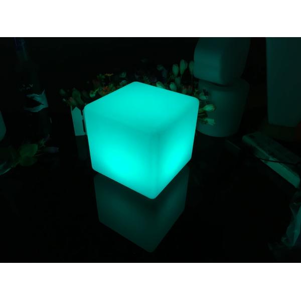 cor de 30Cm/de 40cm que muda o tamborete do cubo do diodo emissor de luz para o jardim exterior decorativo